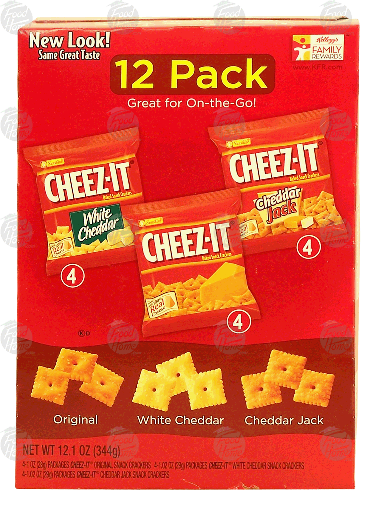 Sunshine Cheez-It 4 white cheddar, 4 original, 4 cheddar jack Full-Size Picture